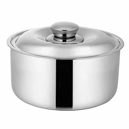 Stainless Steel Smart Casserole with Airtight Lid 4 Sizes