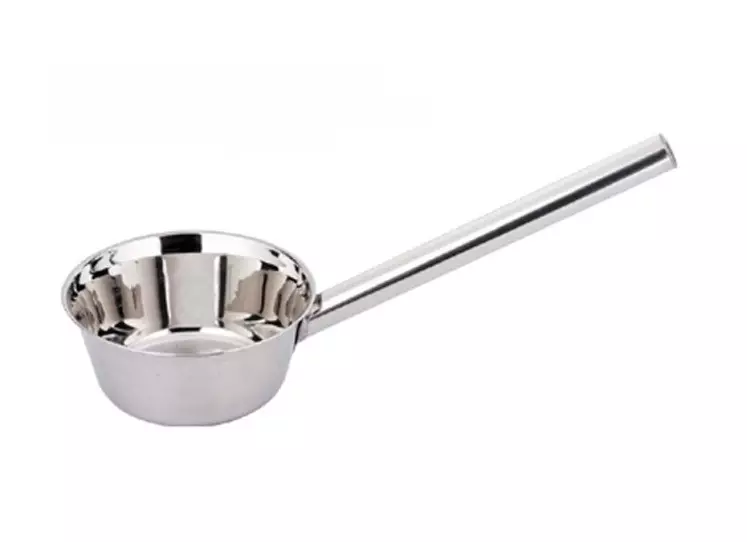 Stainless steel water spoon/soup ladle with handle 2 Sizes - Image 3
