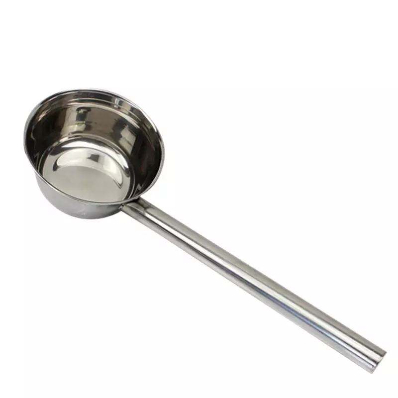 Stainless steel water spoon/soup ladle with handle 2 Sizes - Image 4