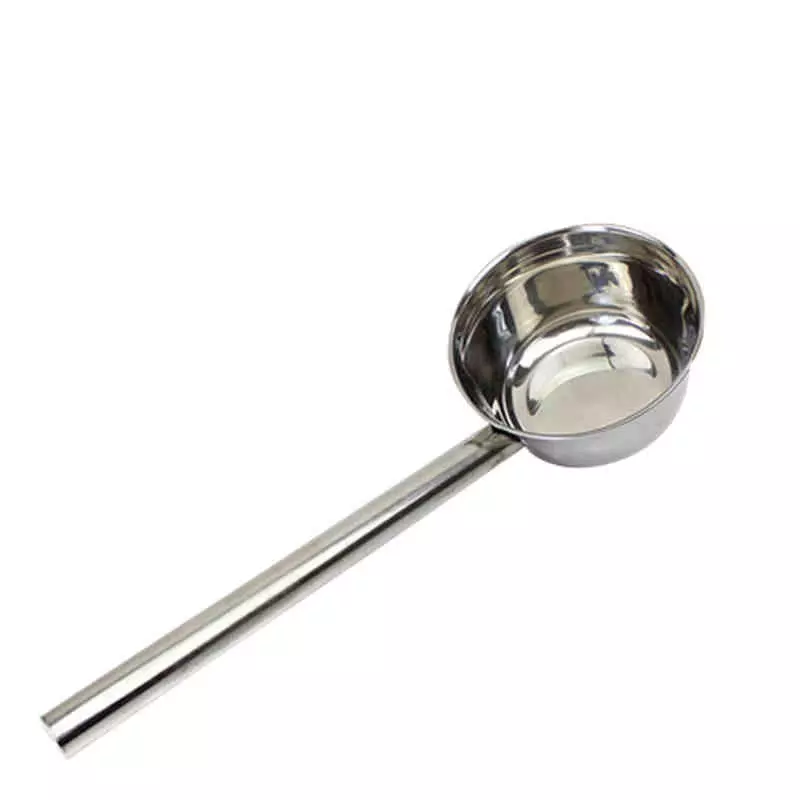 Stainless steel water spoon/soup ladle with handle 2 Sizes - Image 5