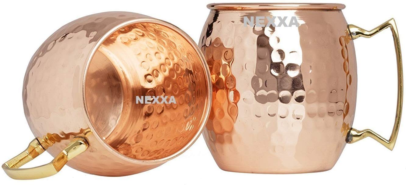 Copper mug 300ml 100% solid pure copper 1 pc