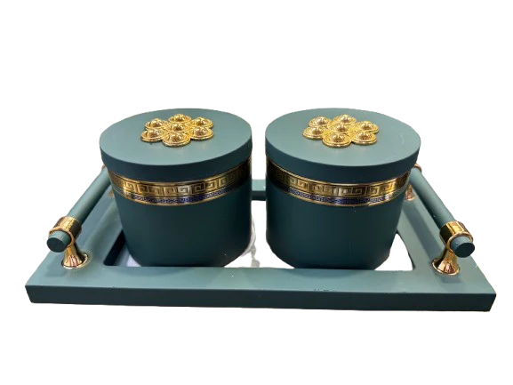 Utility/serving Container Phantom Plus 2 Set Acralic Containers with Airtight Lid (4 colours) - Image 3